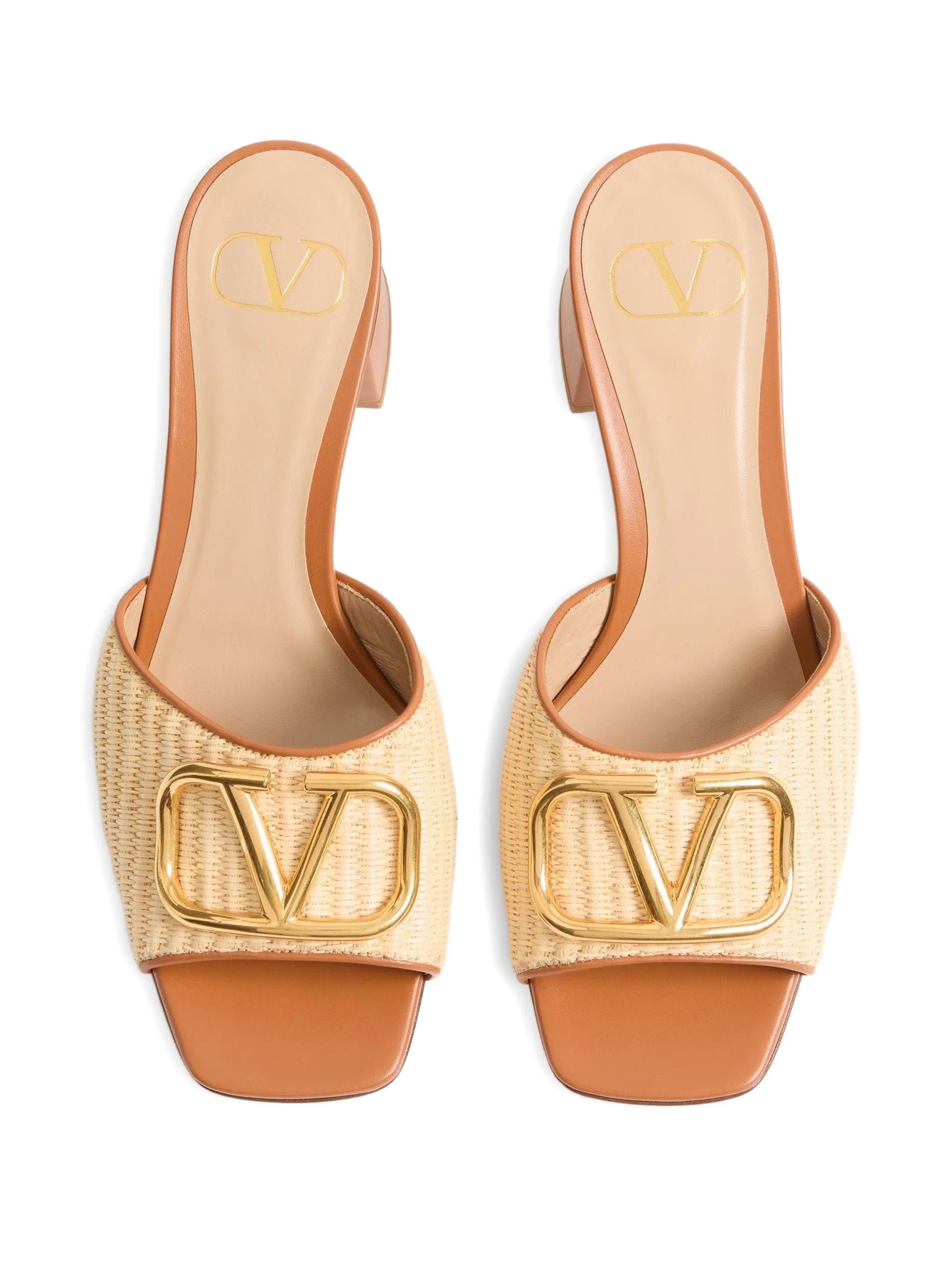 Valentino Garavani raffia sandals