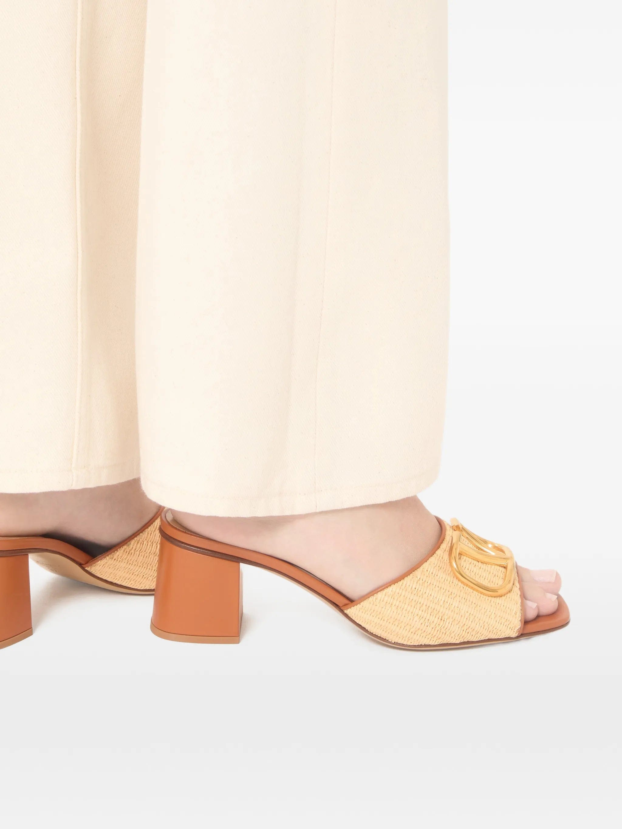 Valentino Garavani raffia sandals