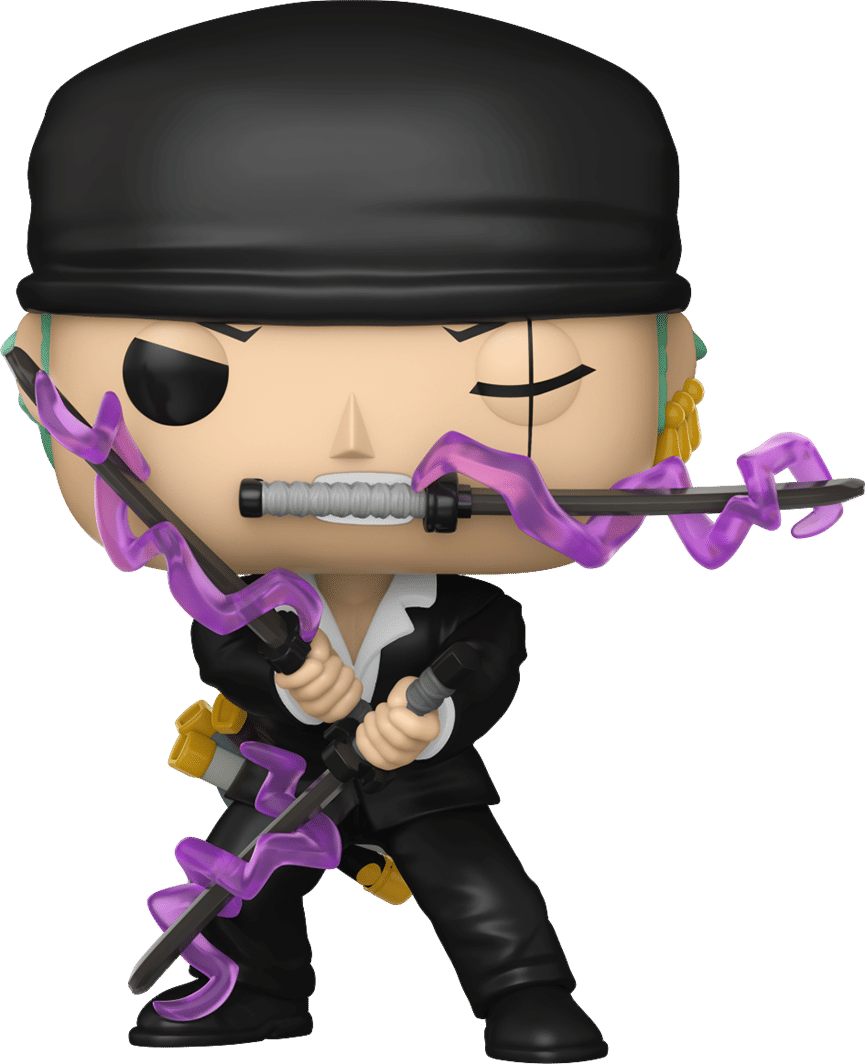 Funko One Piece – Roronoa Zoro (Dressrosa) Exclusive Glow Pop! Vinyl [RS]