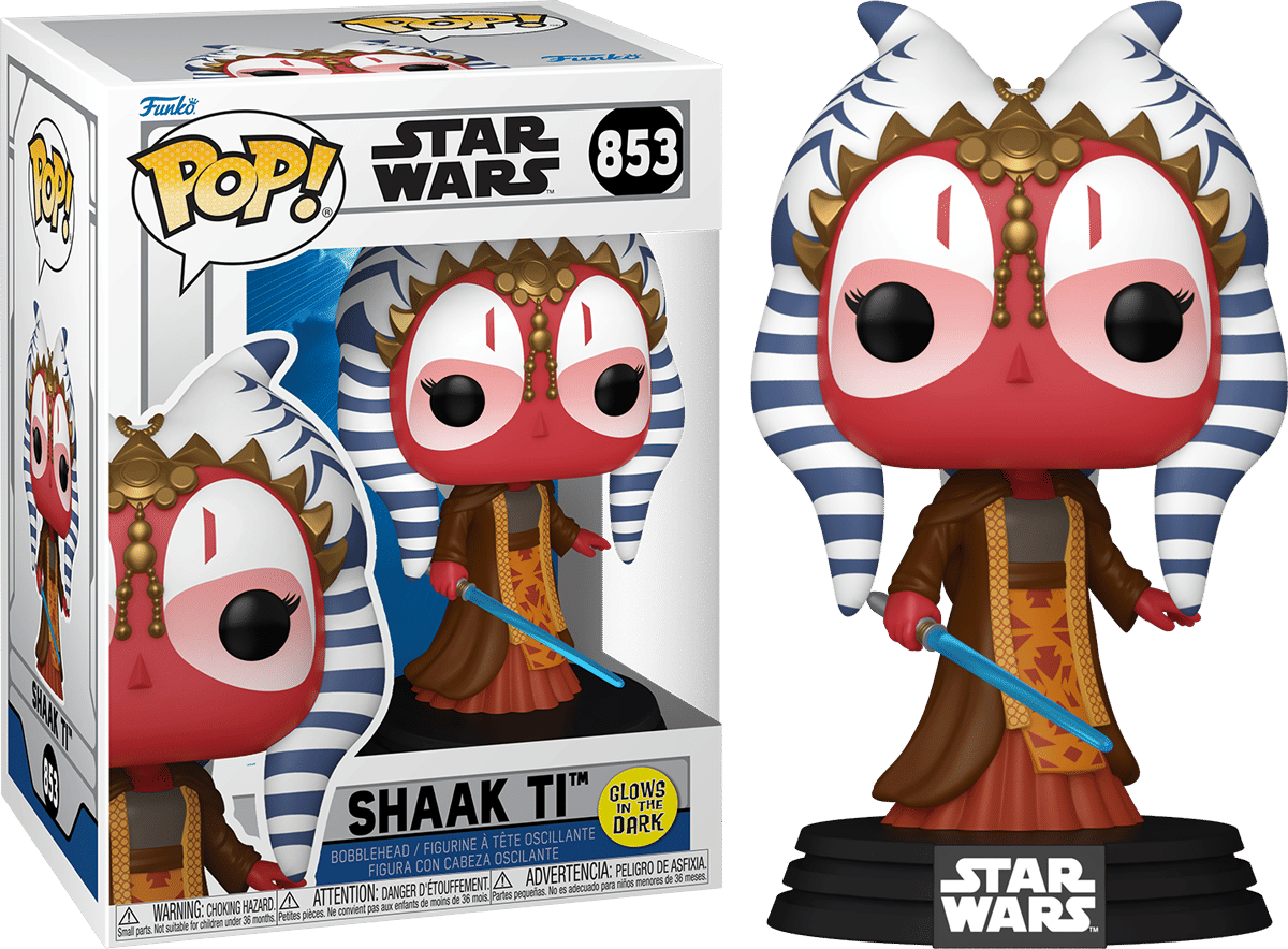Funko Star Wars: Clone Wars – Shaak Ti Glow - in - the - Dark Pop! Vinyl