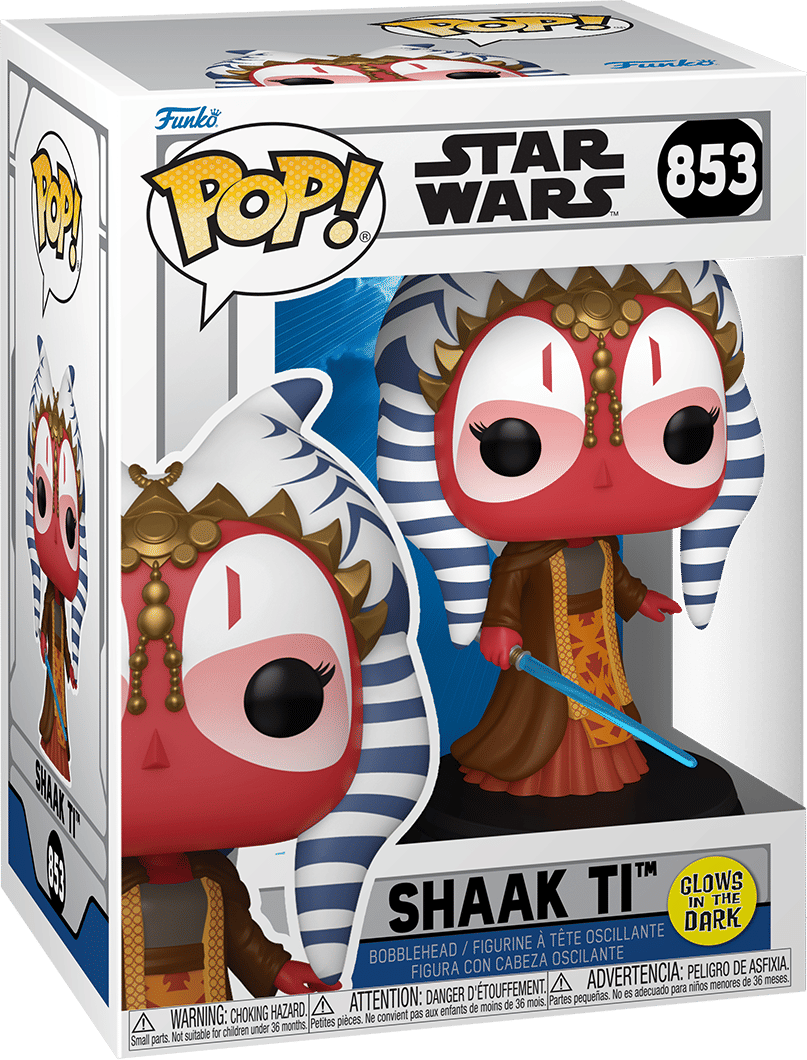Funko Star Wars: Clone Wars – Shaak Ti Glow - in - the - Dark Pop! Vinyl