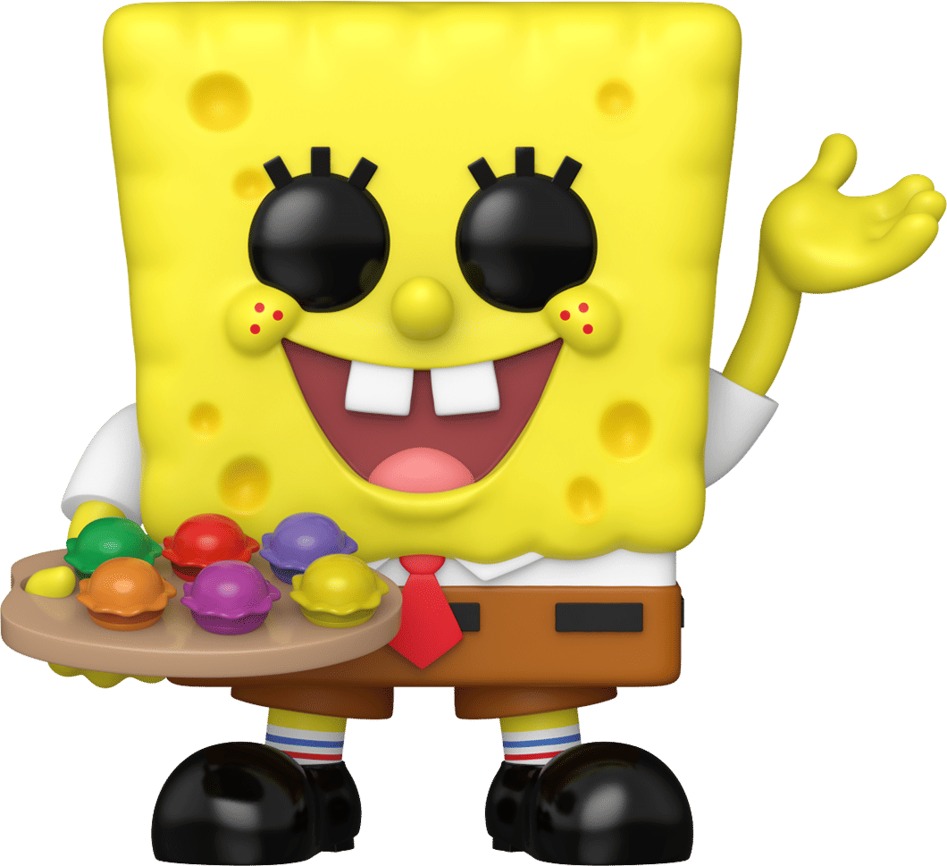 Funko Spongebob Squarepants – Spongebob with Patties US Exclusive Pop! Vinyl [RS]