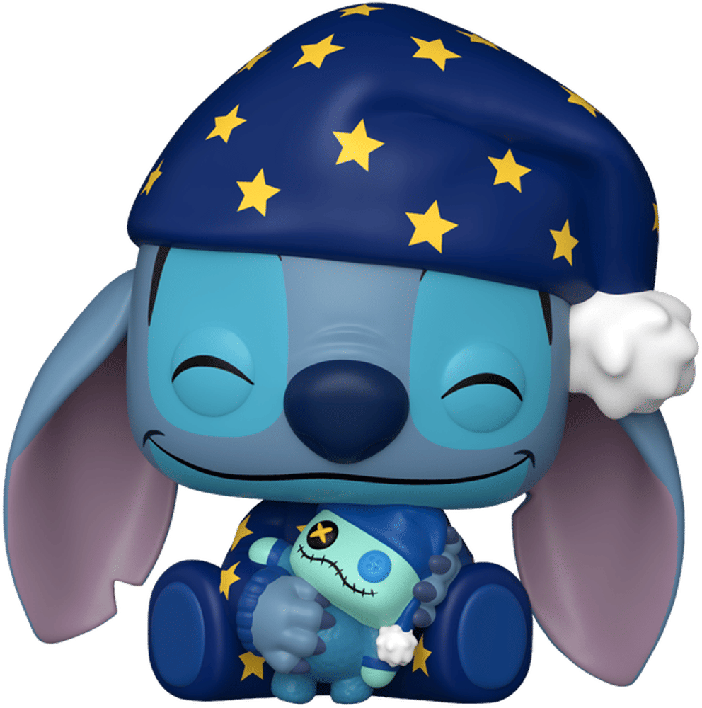 Funko Lilo & Stitch - Stitch in PJ's US Exclusive Glow Pop! Vinyl [RS]