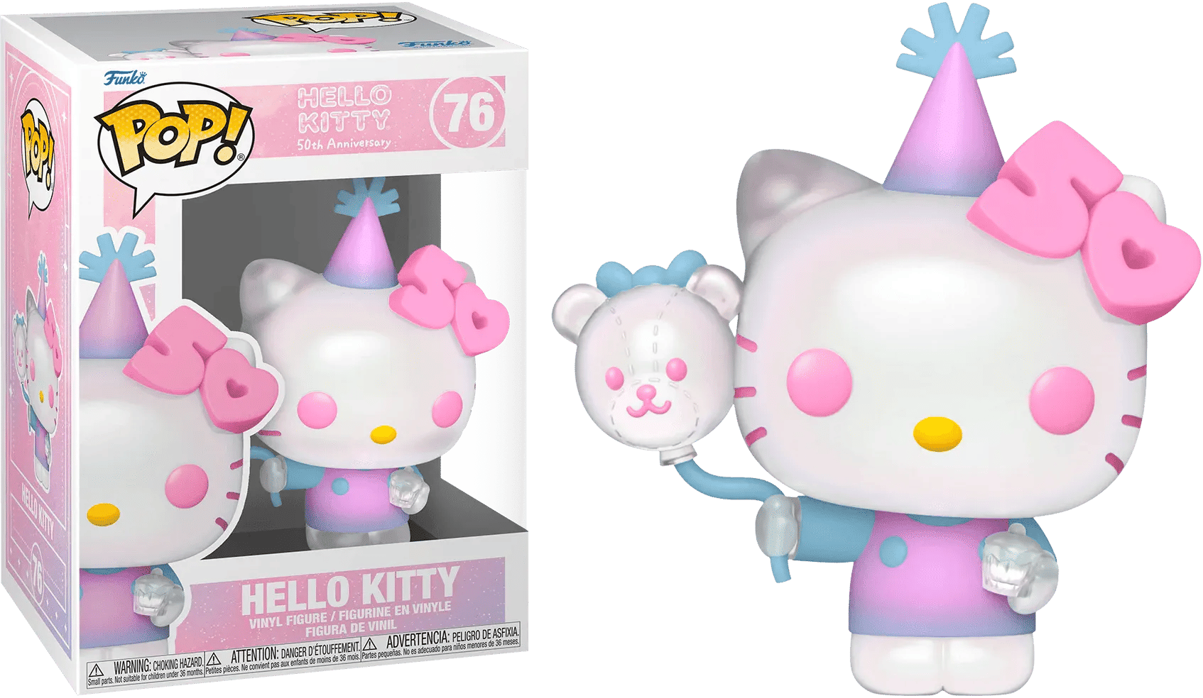 Funko Hello Kitty 50th - Hello Kitty with Balloons Pop! Vinyl