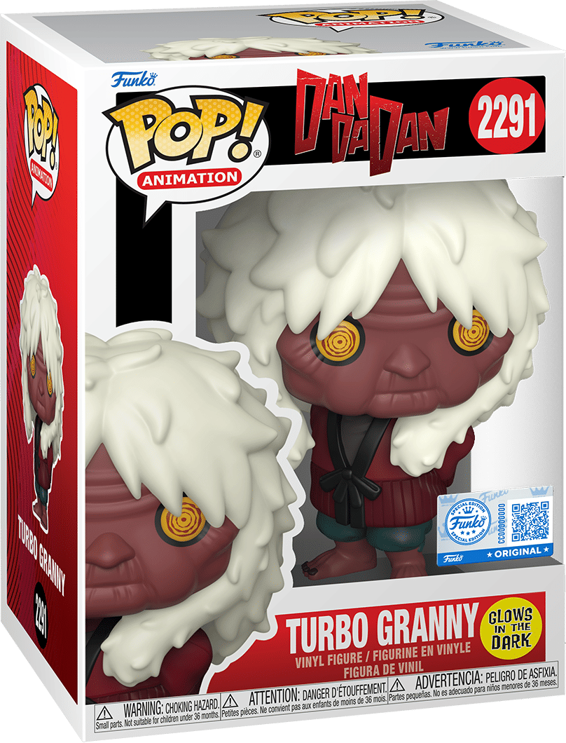 Funko Dan Da Dan - Turbo Granny US Exclusive Glow Pop! Vinyl [RS]