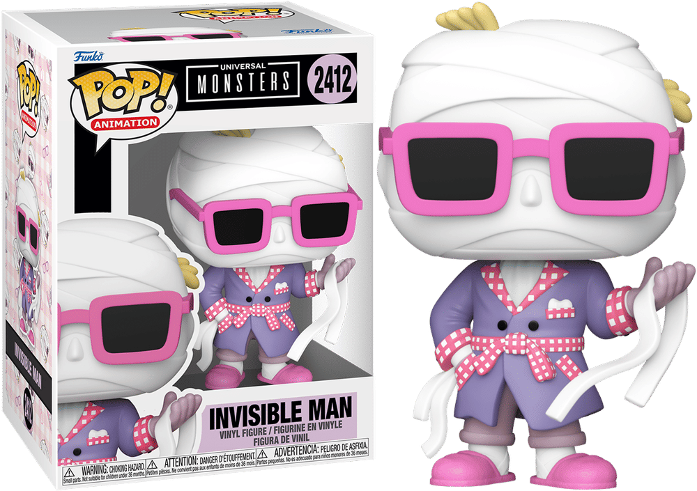 Funko Universal Monsters - Invisible Man (Retro Anime) (with chase) Pop! Vinyl