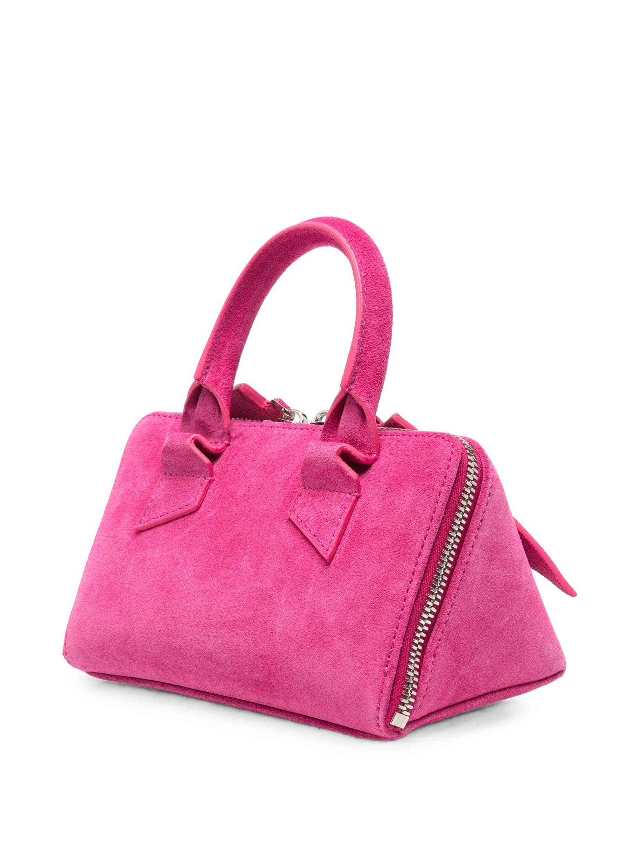 The Attico mini Friday suede top - handle tote bag