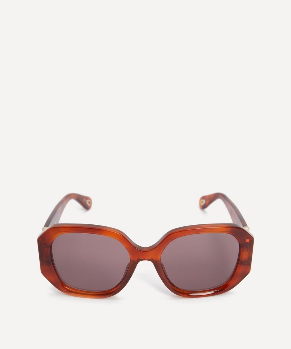 Chloé Geometric Sunglasses
