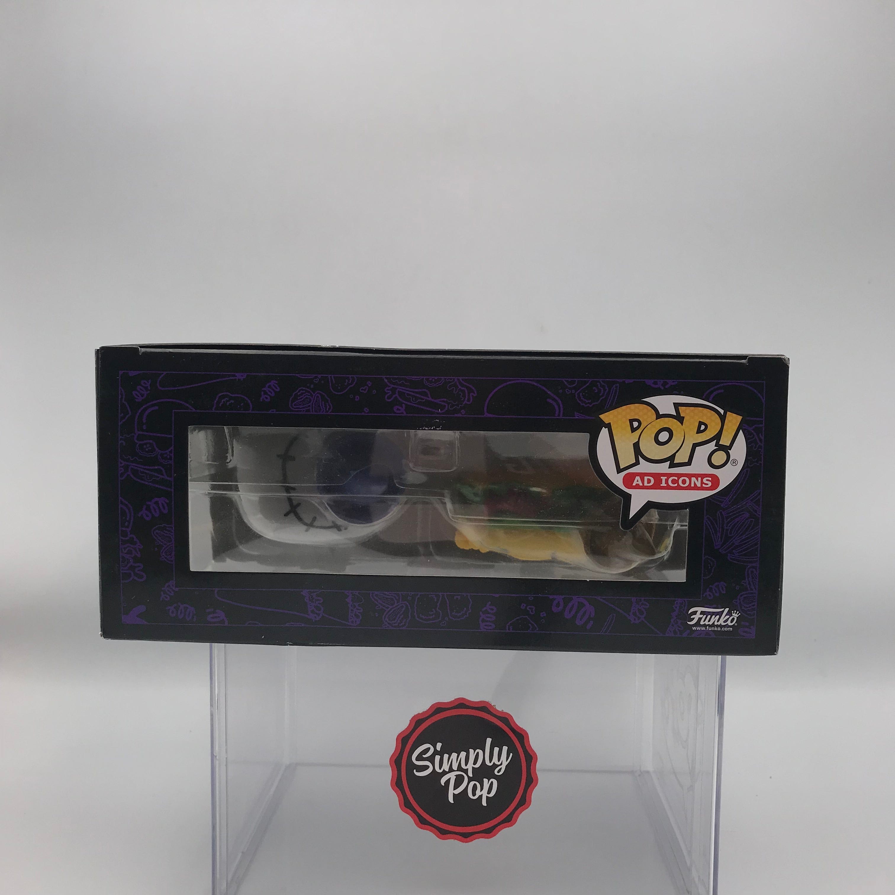 Funko Pop Ad Icons Skeleton Jack & Monster Taco 2 - pack Shop Exclusive Jack In The Box Special Edition