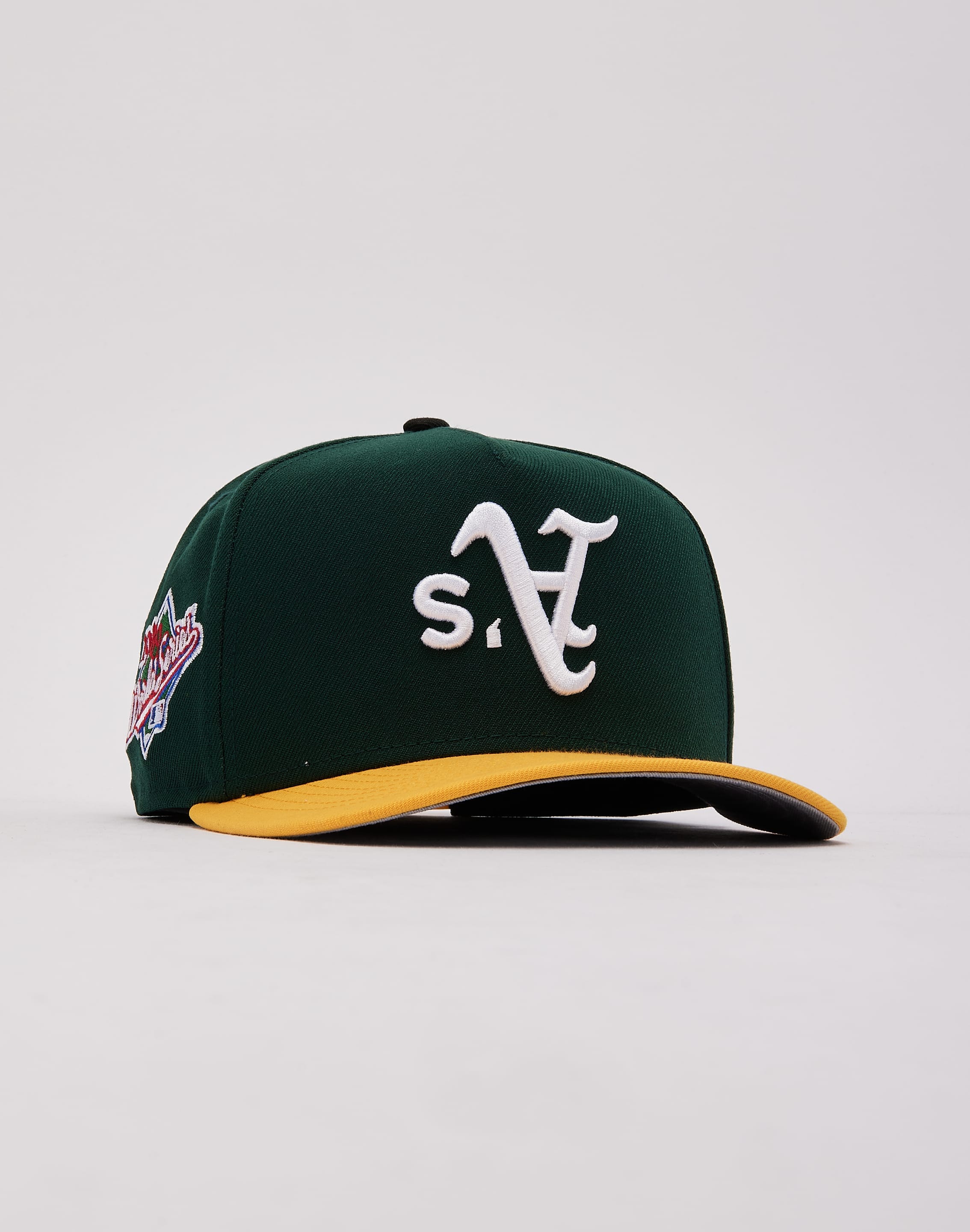 New Era MLB Oakland Athletics Upside Down 9Fifty A - Frame Snapback Hat