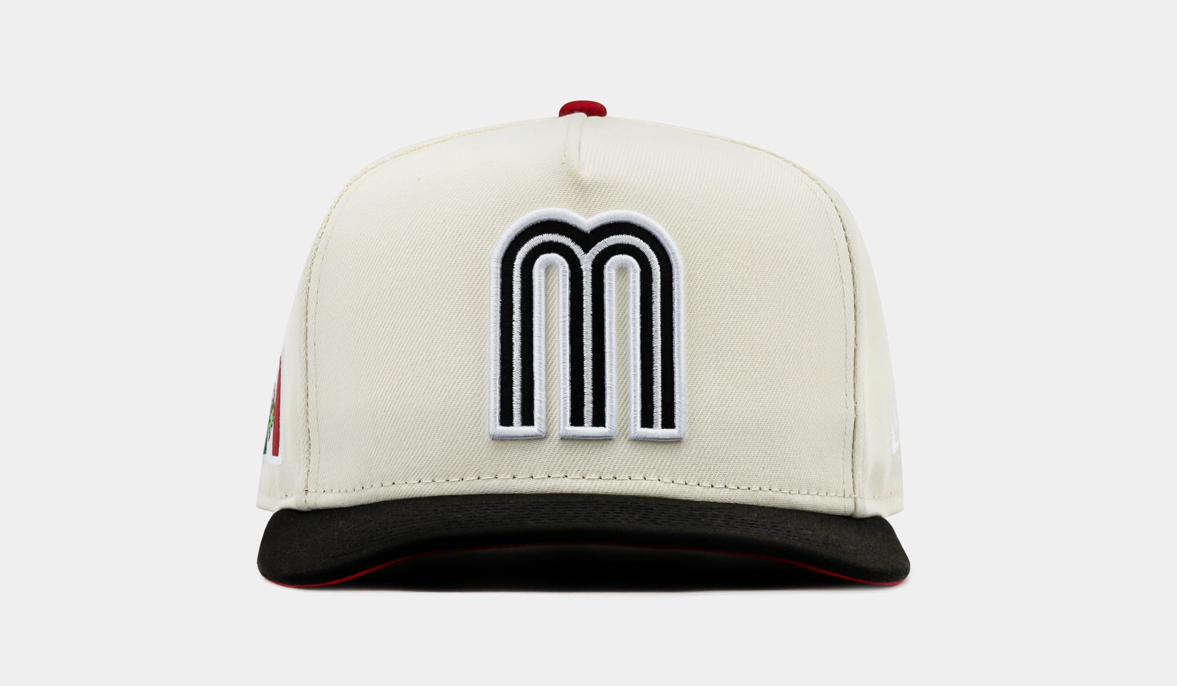 NEW ERA Shoe Palace Exclusive Mexico 950AF Snapback Mens Hat (Beige/Black)