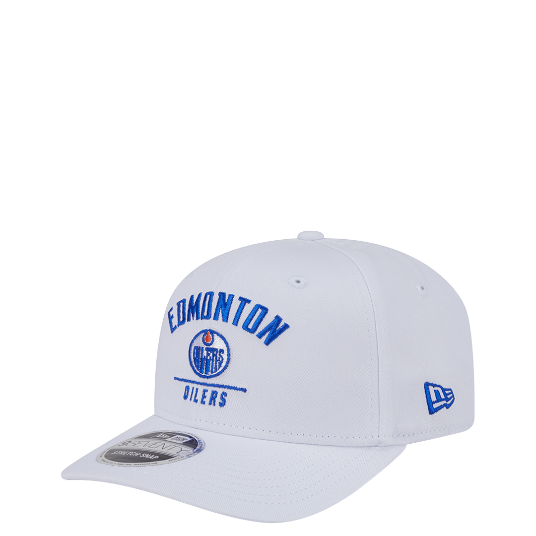NEW ERA NHL EDMONTON OILERS 9SEVENTY STRETCH - SNAP WHITE