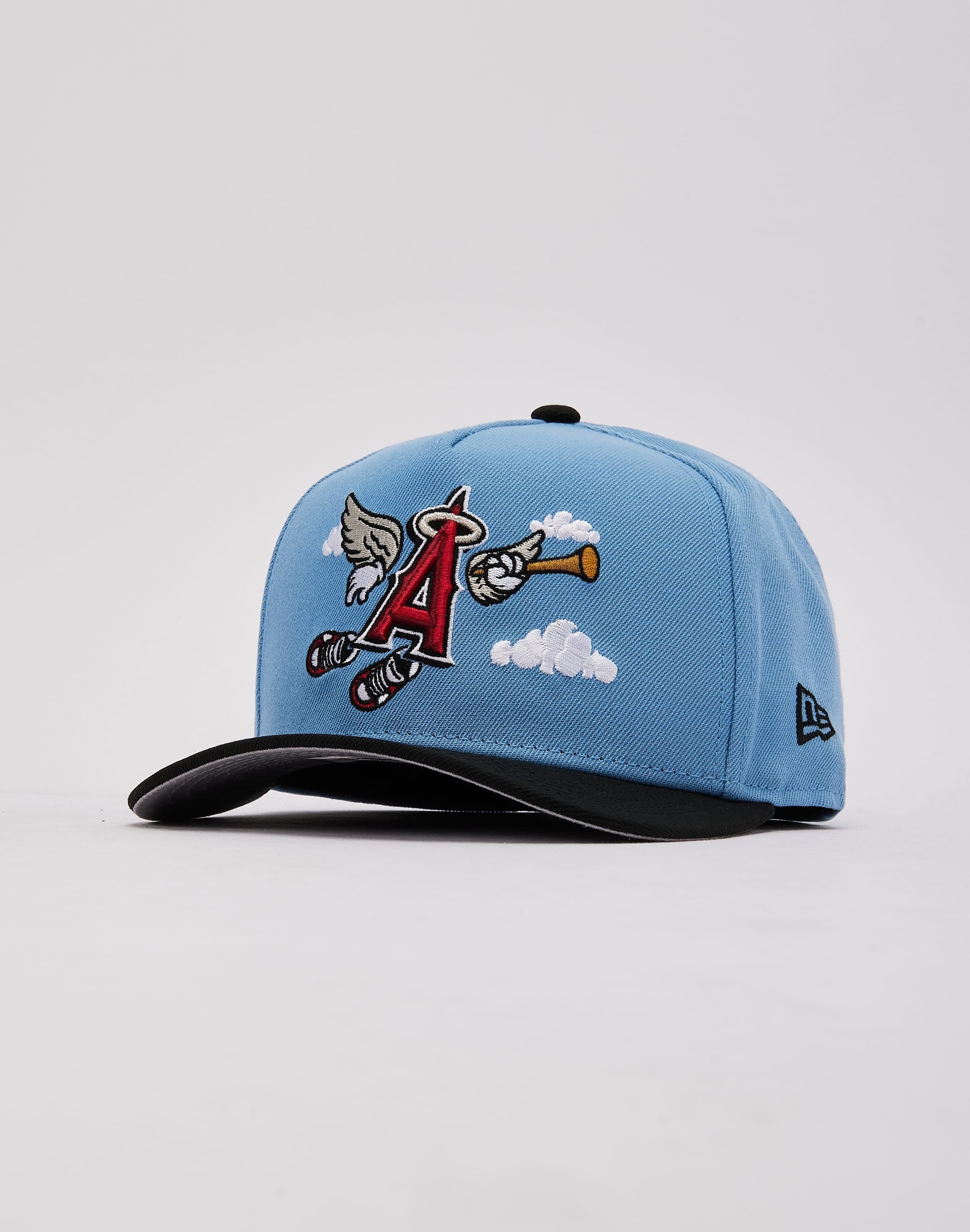 New Era MLB Anaheim Angels Cartoon 9Fifty A - Frame Snapback Hat