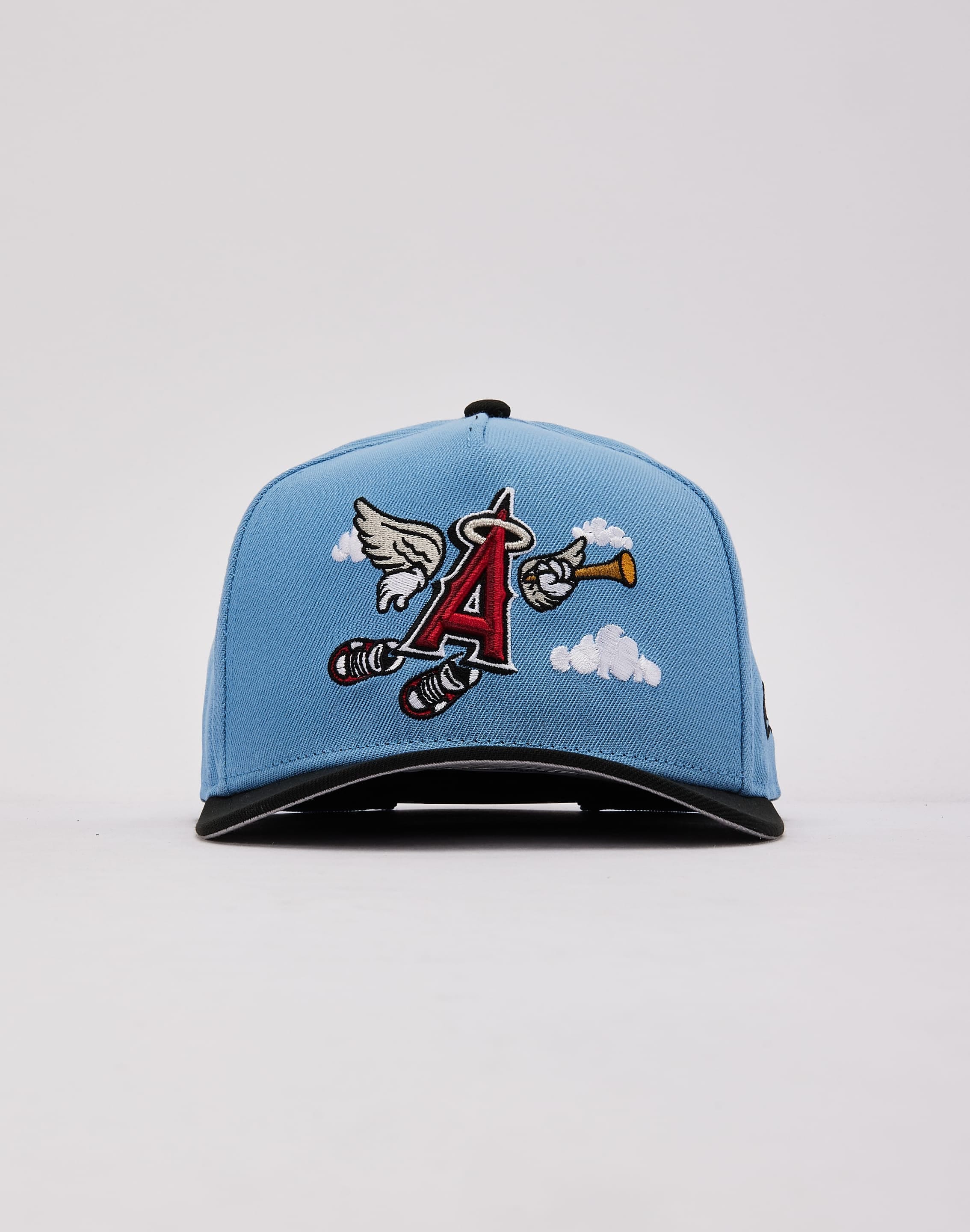 New Era MLB Anaheim Angels Cartoon 9Fifty A - Frame Snapback Hat