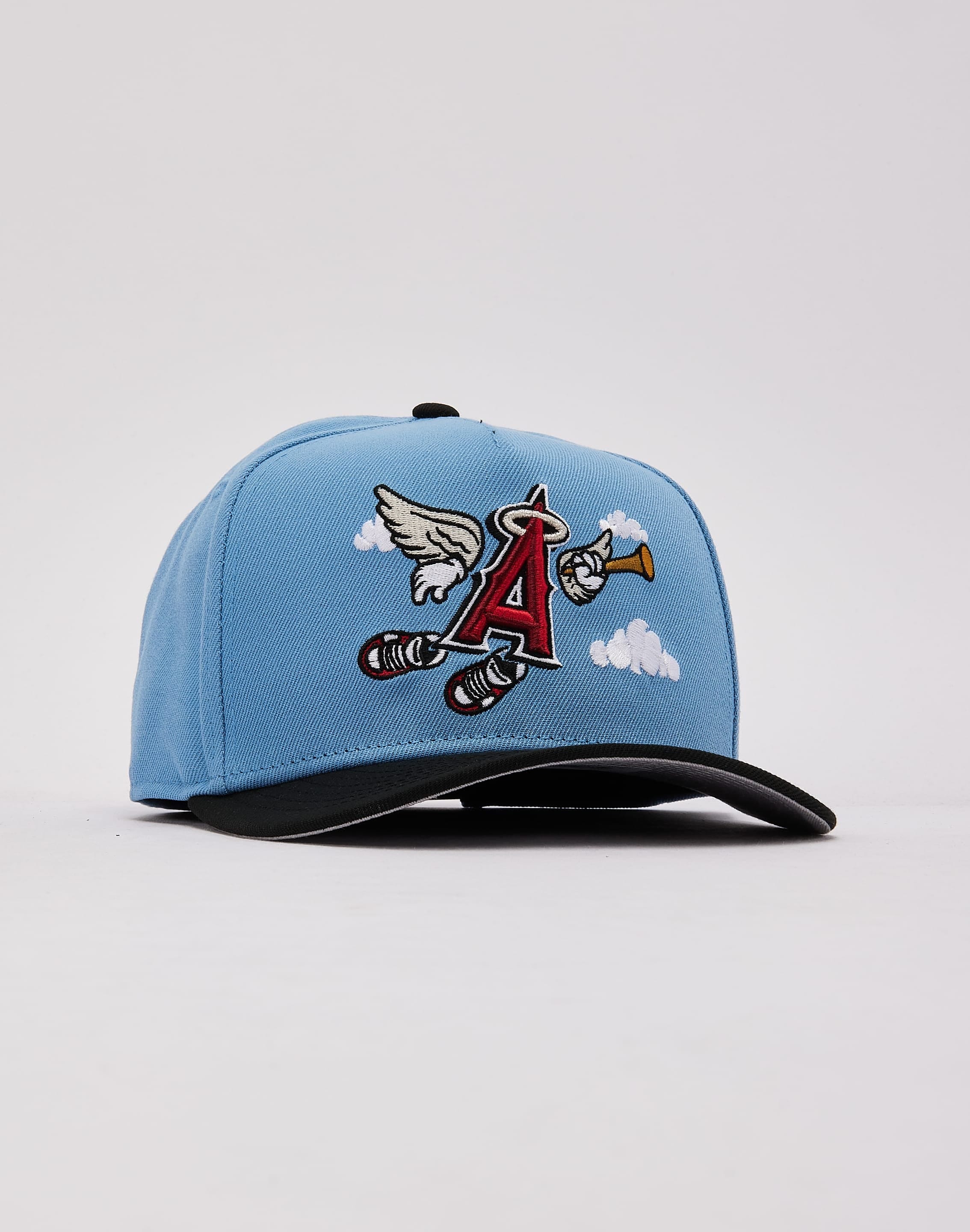 New Era MLB Anaheim Angels Cartoon 9Fifty A - Frame Snapback Hat