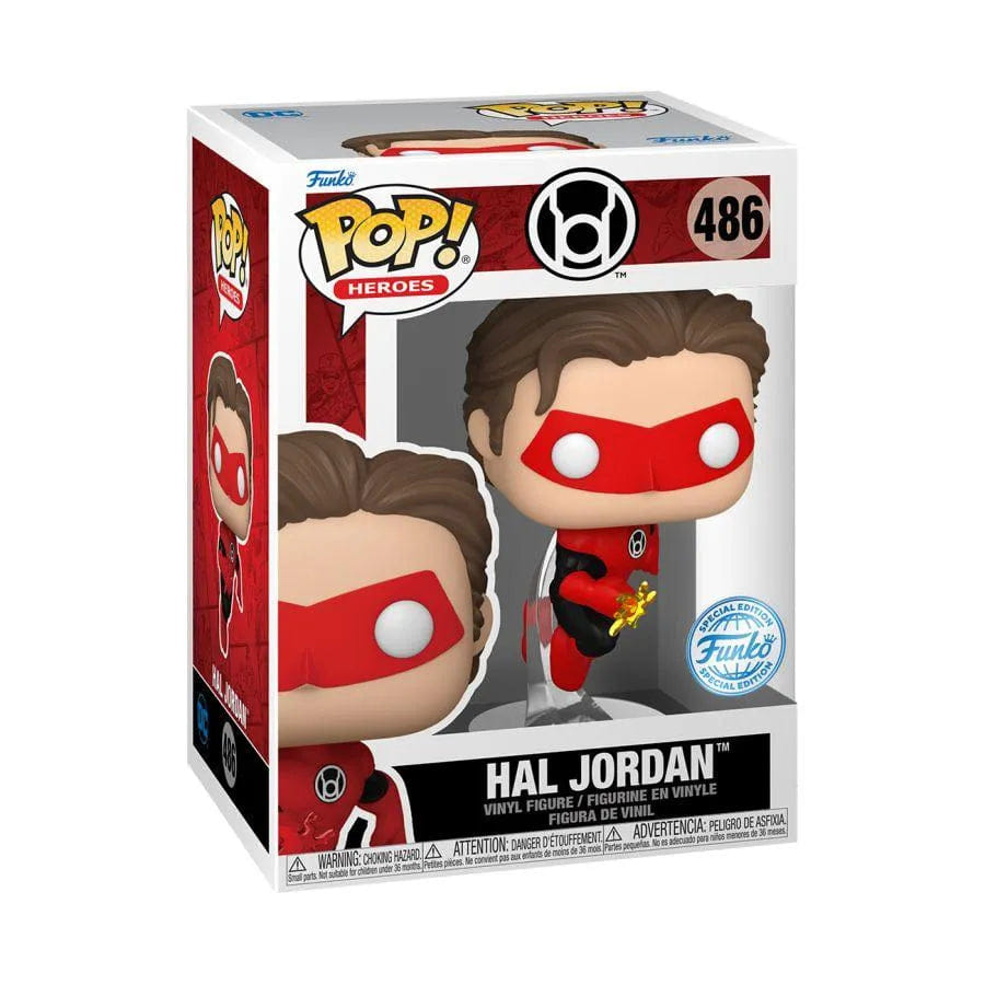 Funko DC Comics - Hal Jordan (Red Lantern) US Exclusive Pop! Vinyl [RS]
