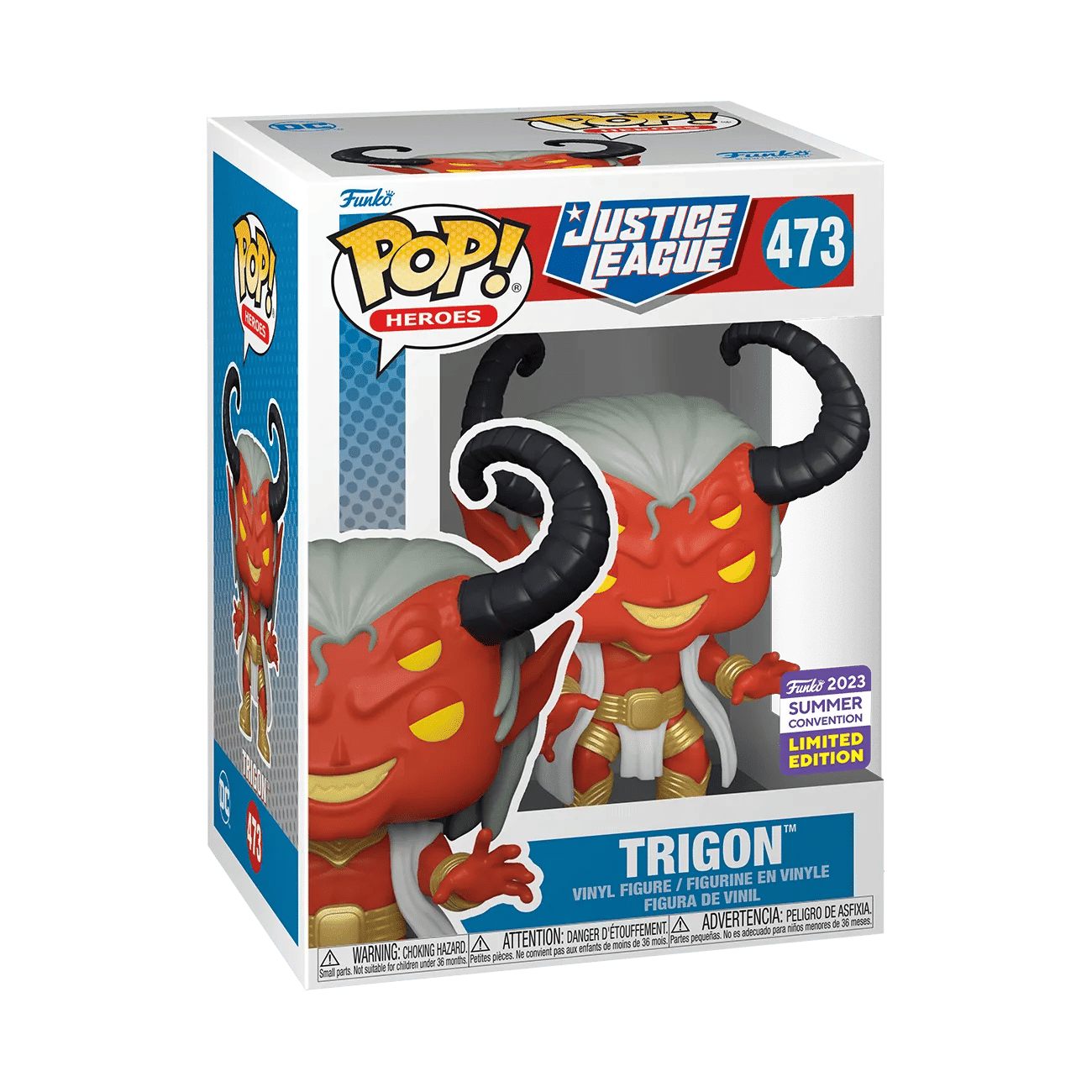 Funko DC Comics - Trigon SDCC 2023 US Exclusive Pop! Vinyl [RS]