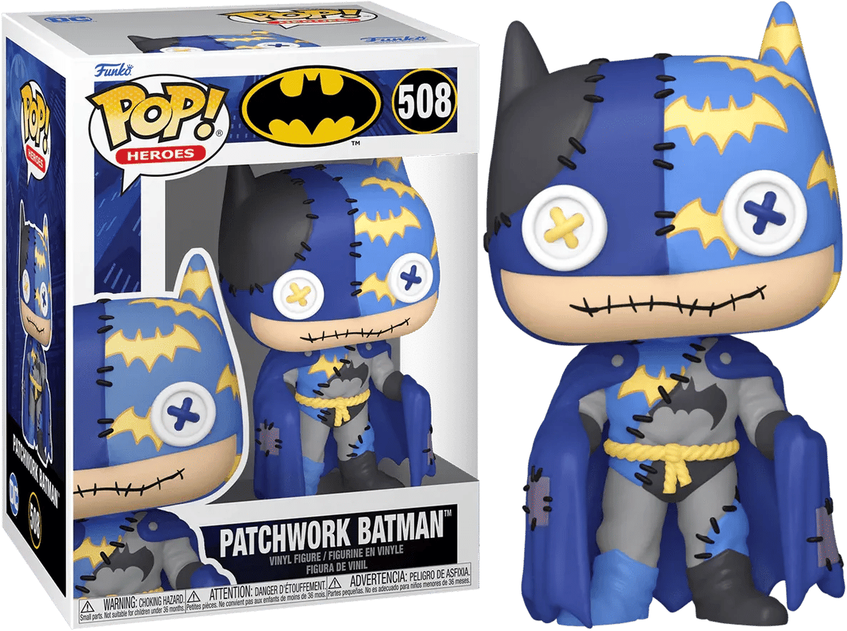 Funko DC Comics - Patchwork Batman Pop! Vinyl