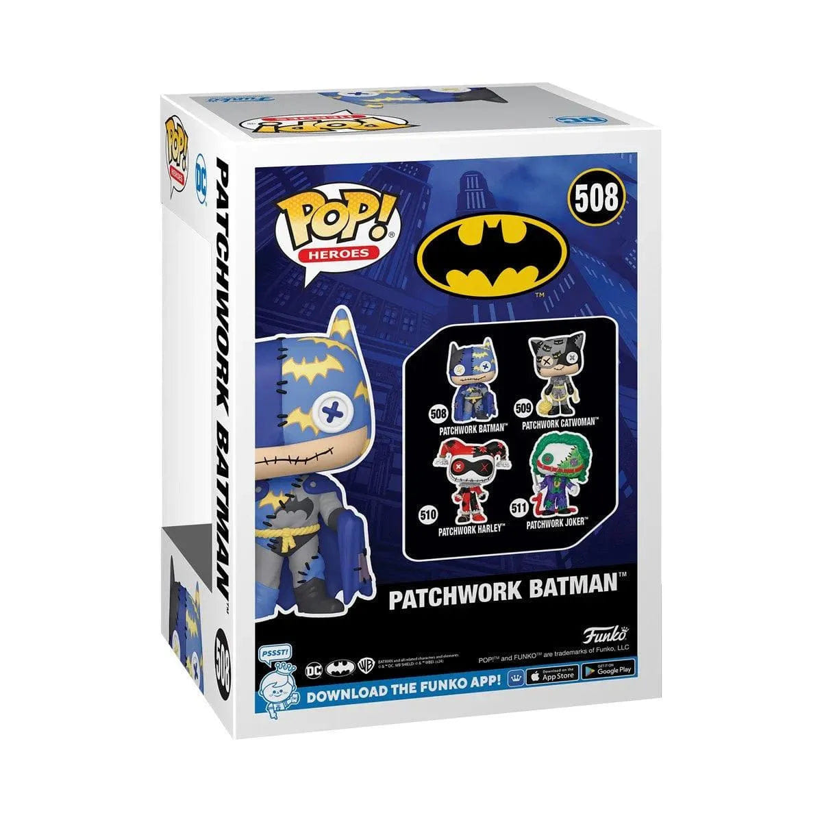 Funko DC Comics - Patchwork Batman Pop! Vinyl