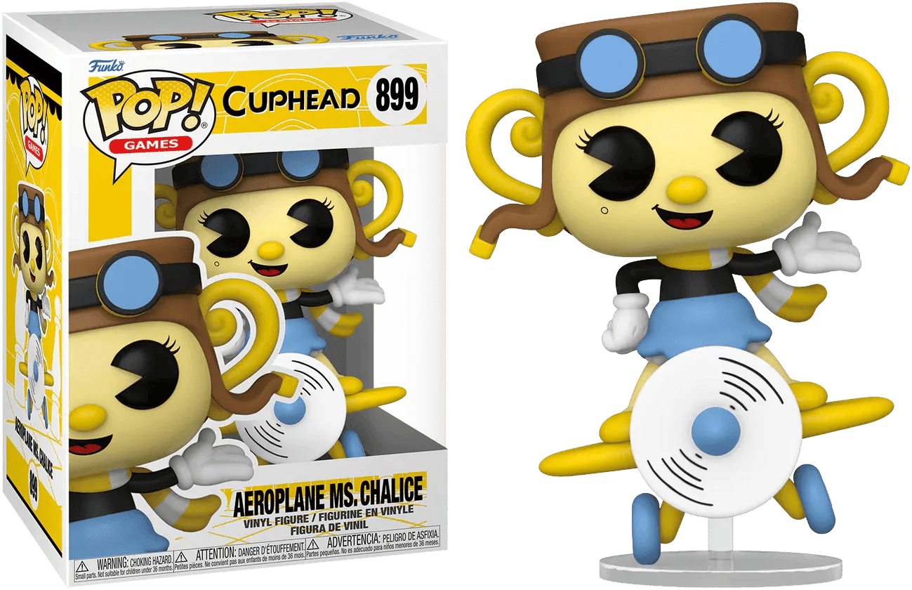 Funko Cuphead - Aeroplane Ms. Chalice Pop! Vinyl