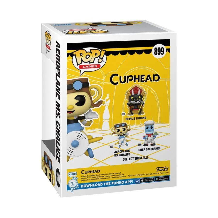 Funko Cuphead - Aeroplane Ms. Chalice Pop! Vinyl