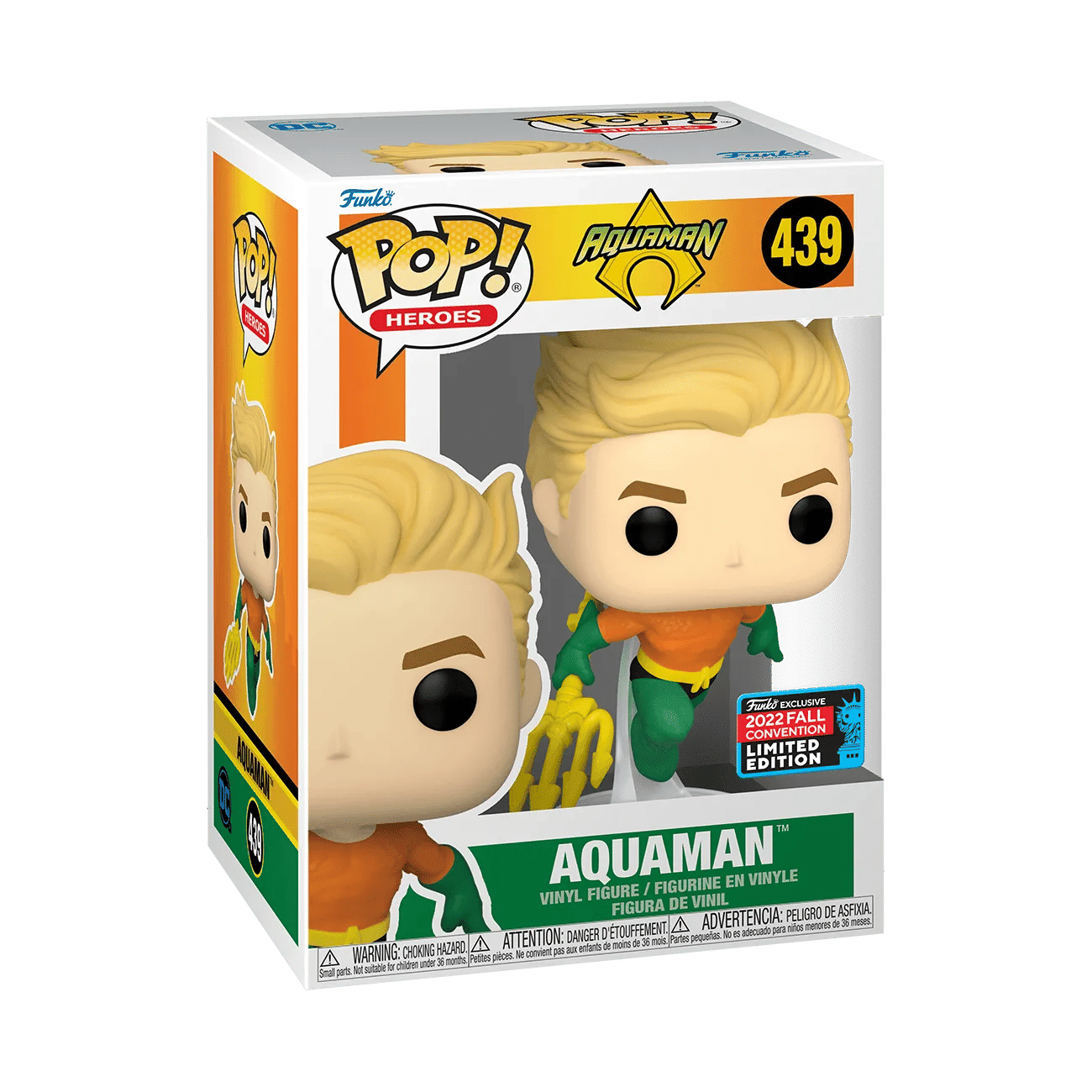 Funko DC - Aquaman Classic Comic Pop! New York Comic Con 2022 [RS]