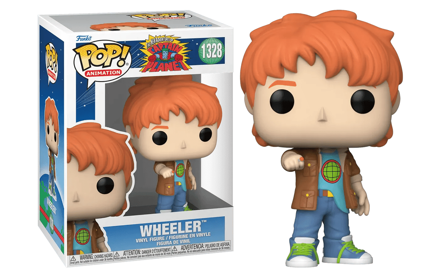 Funko Captain Planet - Wheeler Pop! Vinyl