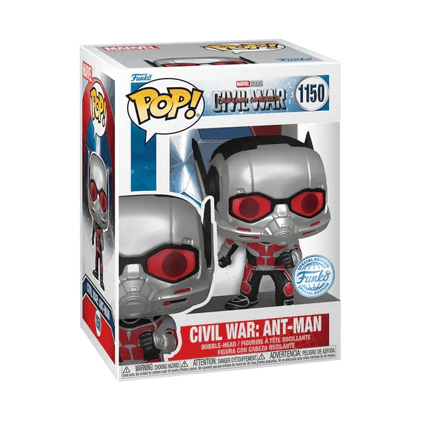 Funko Captain America 3 - Ant - Man Build - A - Scene US Exclusive Pop! [RS]