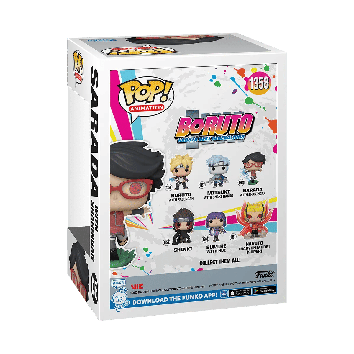 Funko Boruto: Naruto Next Generations - Sarada with Sharingan Pop! Vinyl