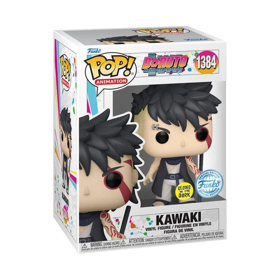 Funko Boruto: Naruto Next Generations - Kawaki (Prologue) Glow - in - the - Dark Pop! Vinyl [RS]