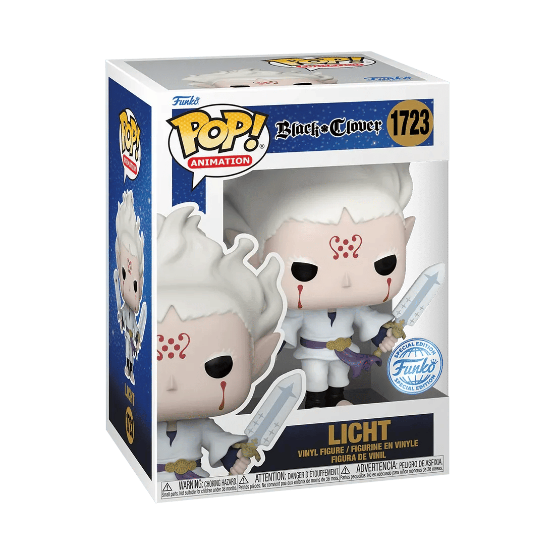 Funko Black Clover - Licht with Sword US Exclusive Pop! Vinyl [RS]