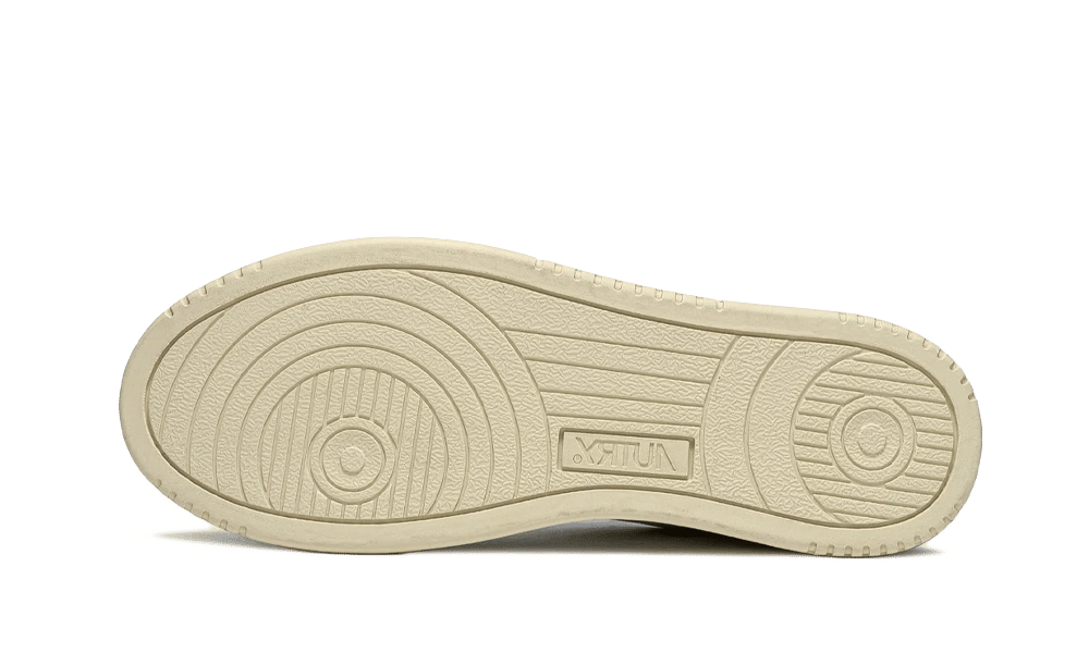 AUTRY Medalist Low Leather Leather White Black