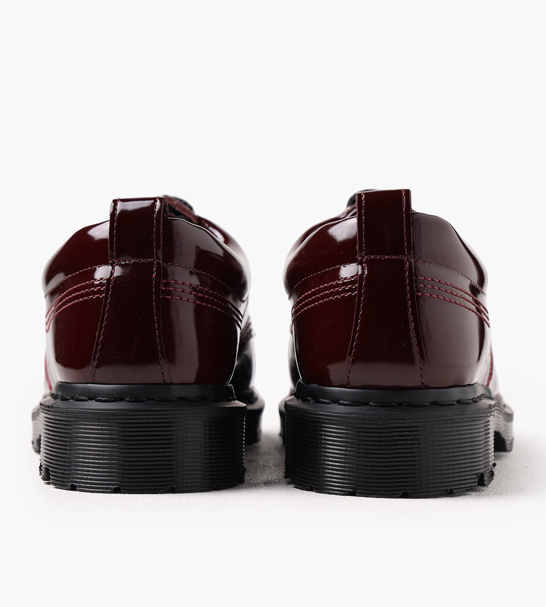 Dr. Martens Lowell Cherry Red Laquered Leather