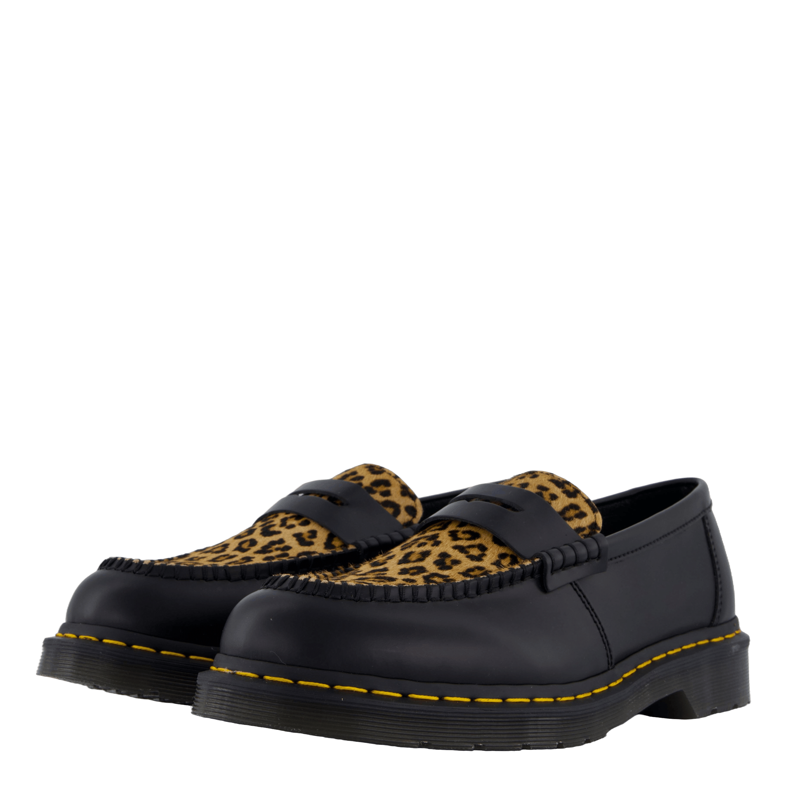Dr Martens Penton Smooth+mini Leopard Spo Black+light Tan