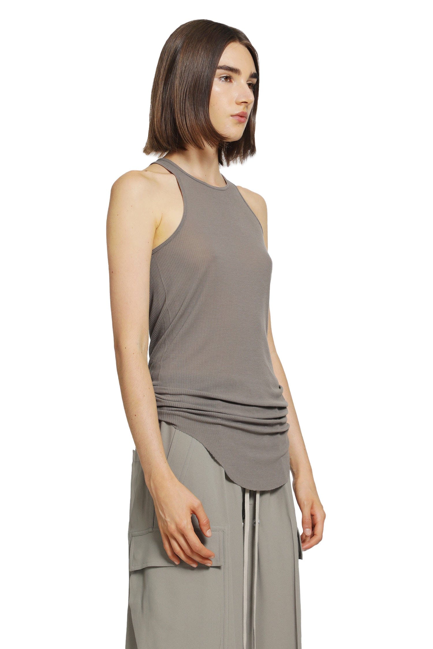 RICK OWENS Tower Basic Rib Tank
