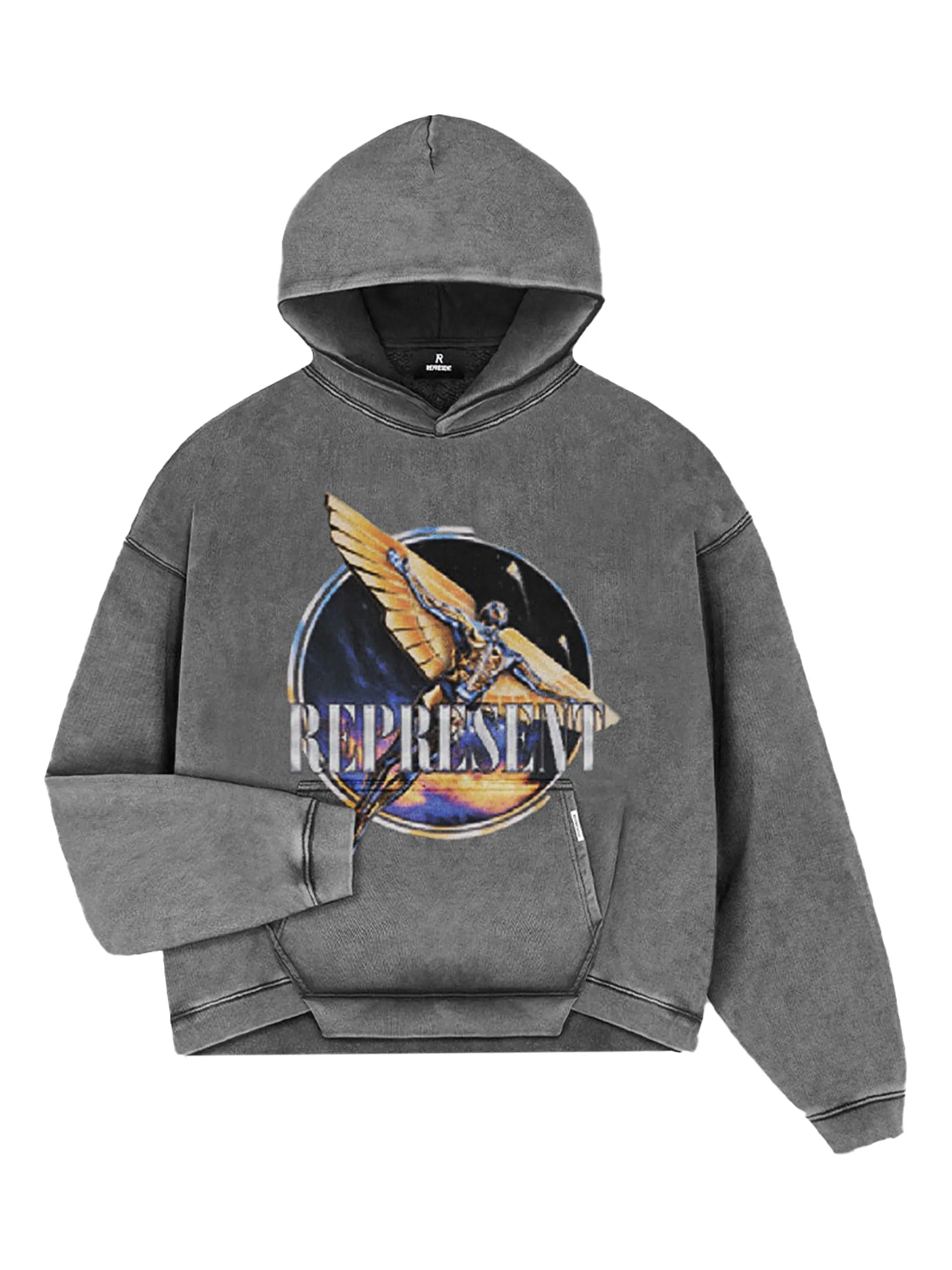 Represent graphic - print hoodie
