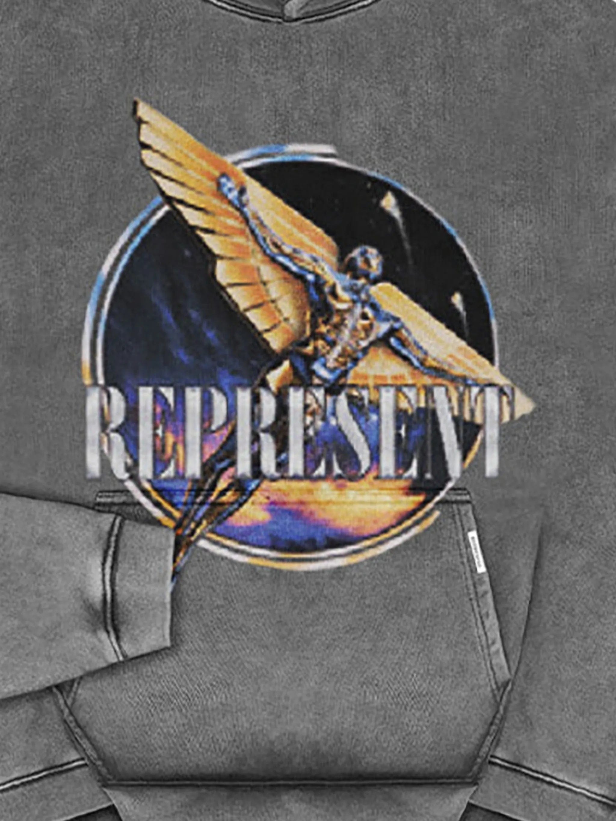 Represent graphic - print hoodie
