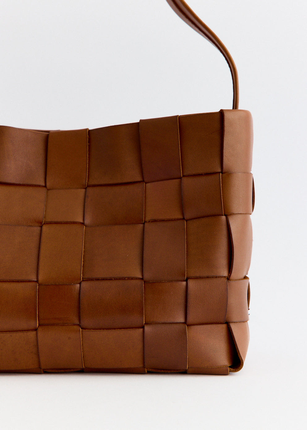 St Agni Woven Mini Tote Bag