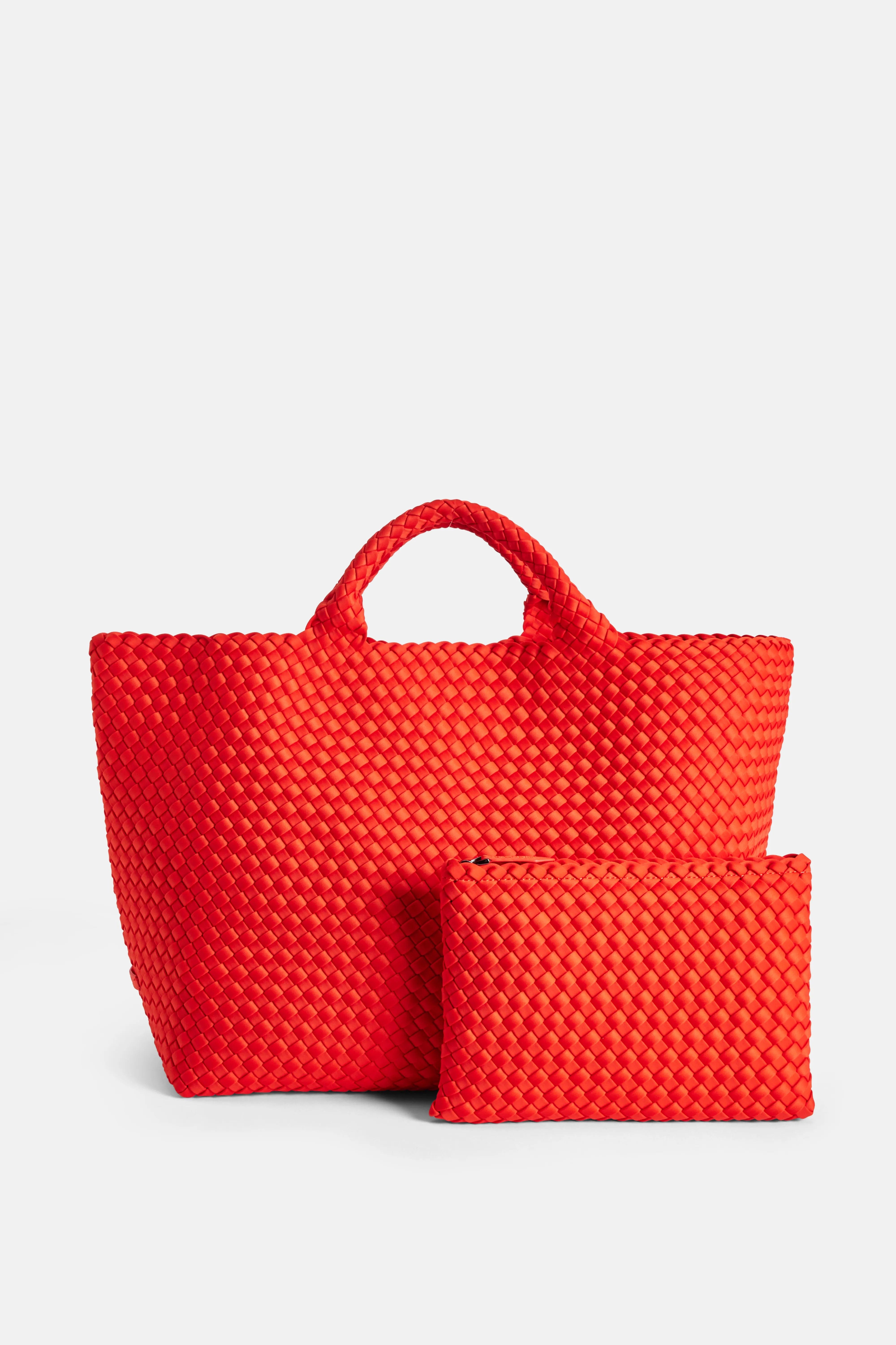 Naghedi St Barths Large Tote Bag in Red