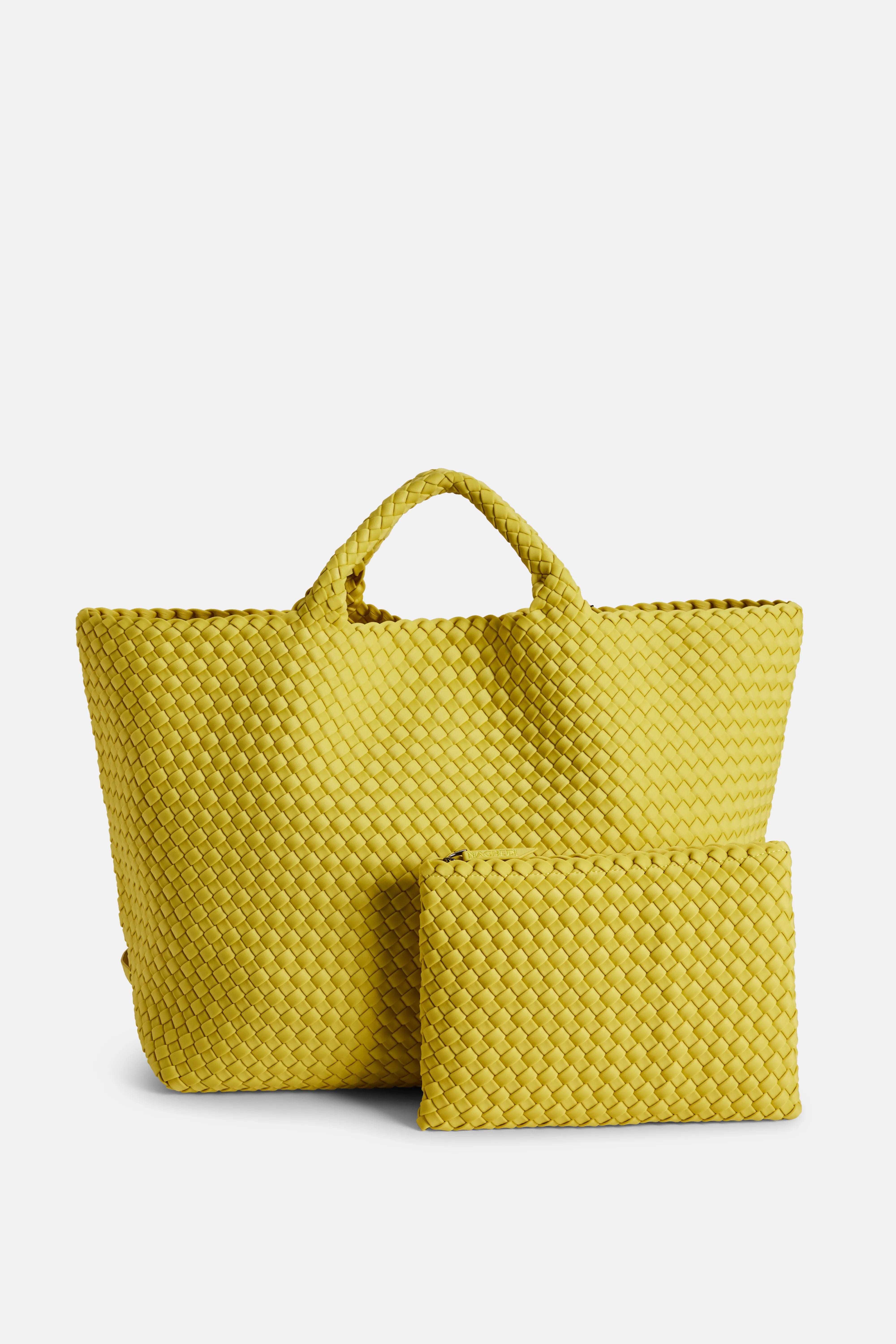 Naghedi St Barths Large Tote Bag in Yellow