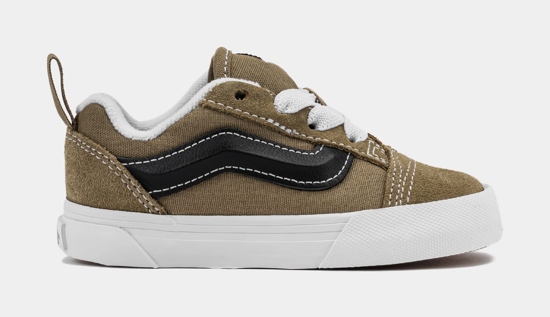 Vans Knu Skool Infant Toddler Skate Shoes (Green/Black)