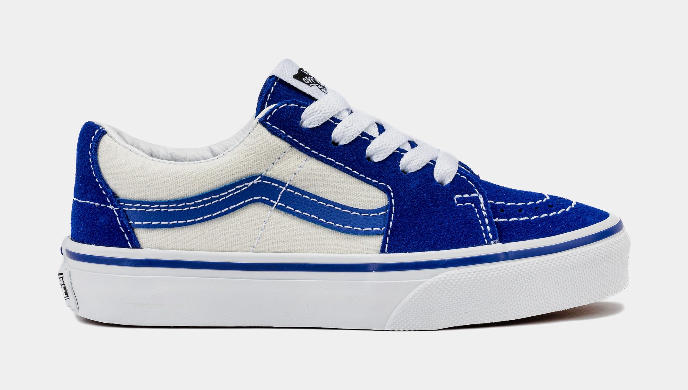 Vans SK8 - Low Preschool Lifestyle Shoes (Blue/Marshmallow)