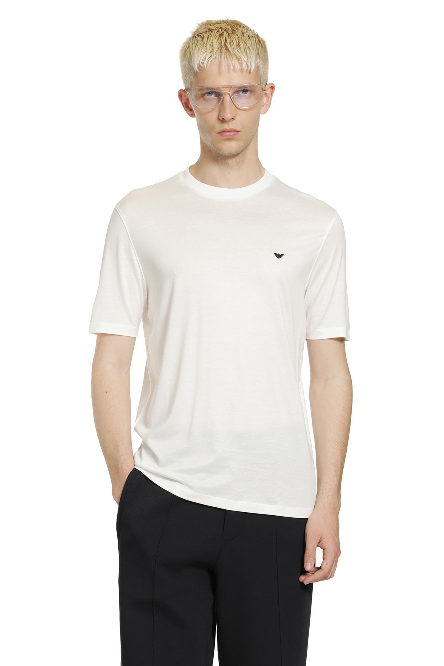 Emporio Armani Cotton Blend T - shirt
