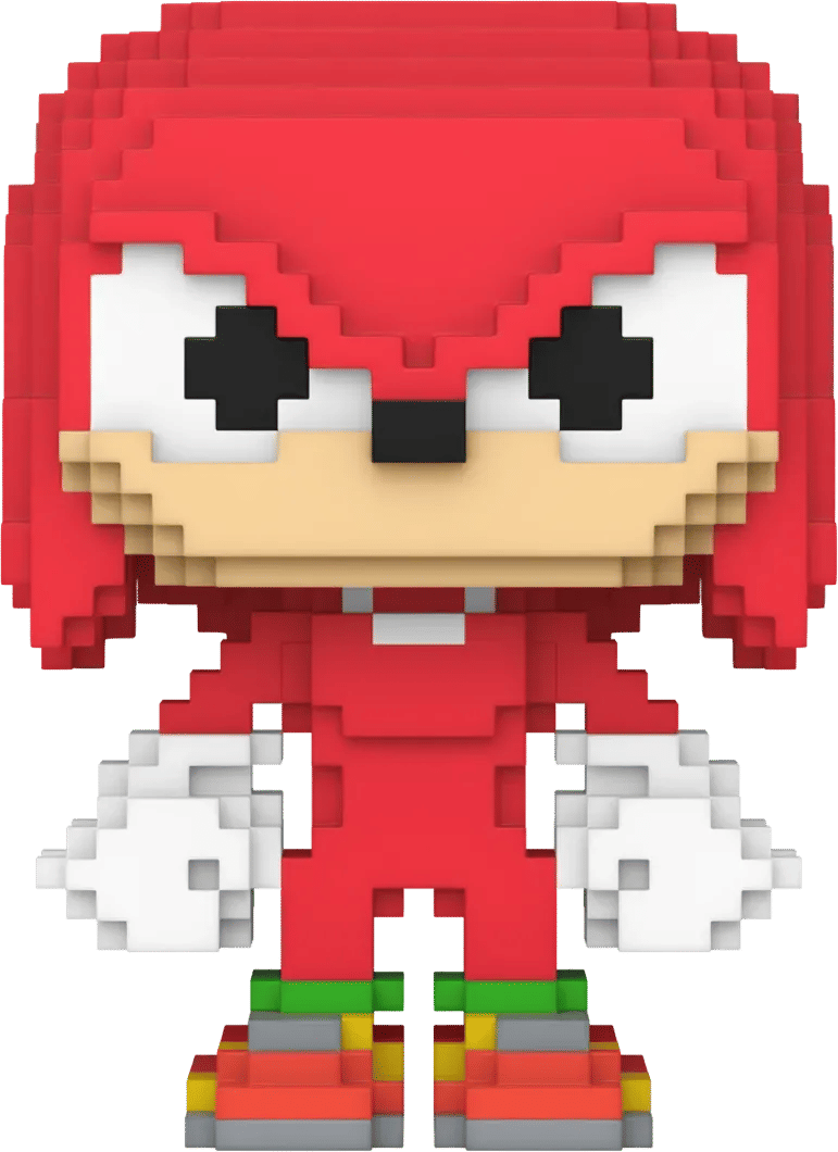 Funko Sonic the Hedgehog - Knuckles 8 - Bit US Exclusive Pop! Vinyl [RS]
