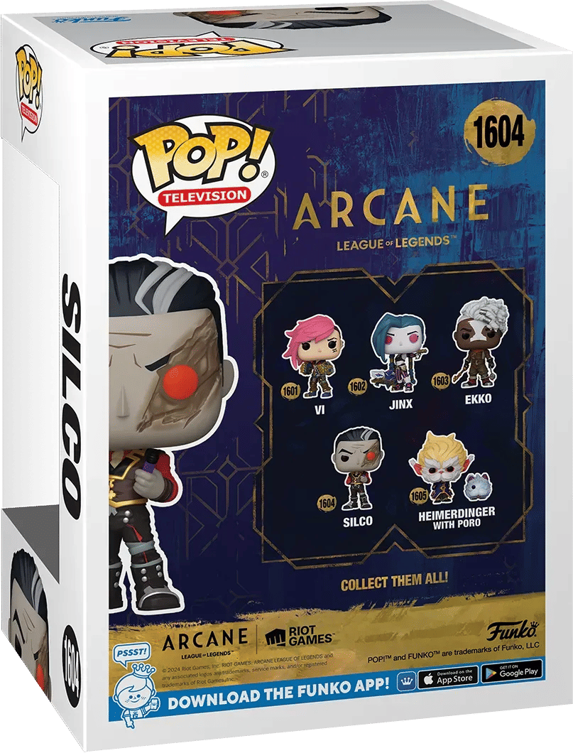 Funko Arcane: League of Legends (TV) - Silco Pop! Vinyl
