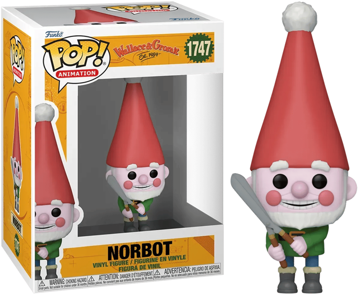 Funko Wallace & Gromit (2024 Movie) - Norbot Pop! Vinyl