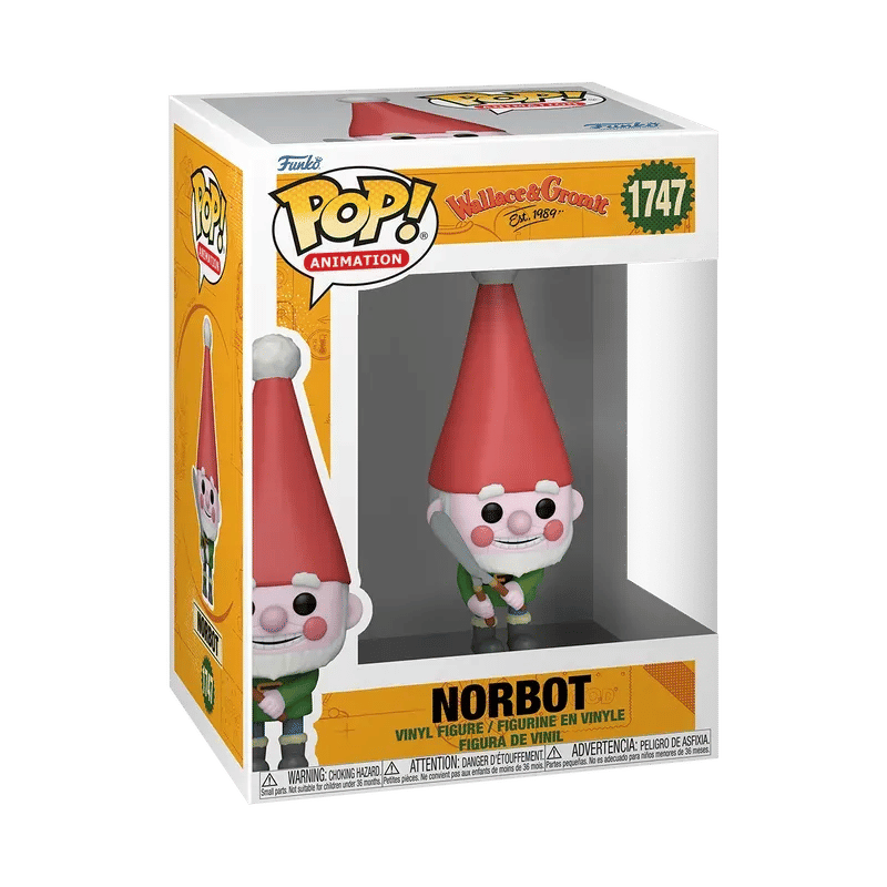 Funko Wallace & Gromit (2024 Movie) - Norbot Pop! Vinyl