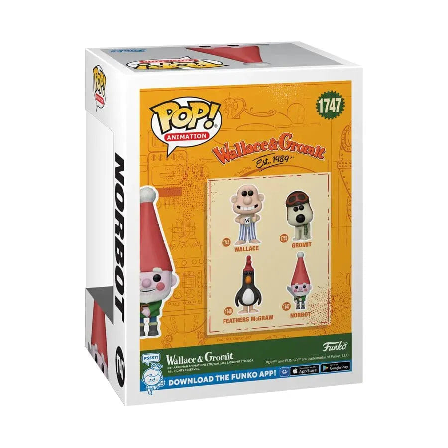 Funko Wallace & Gromit (2024 Movie) - Norbot Pop! Vinyl