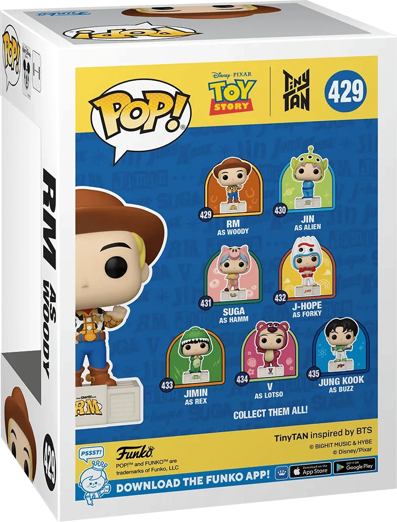 Funko Toy Story x Tiny TAN - RM Pop! Vinyl