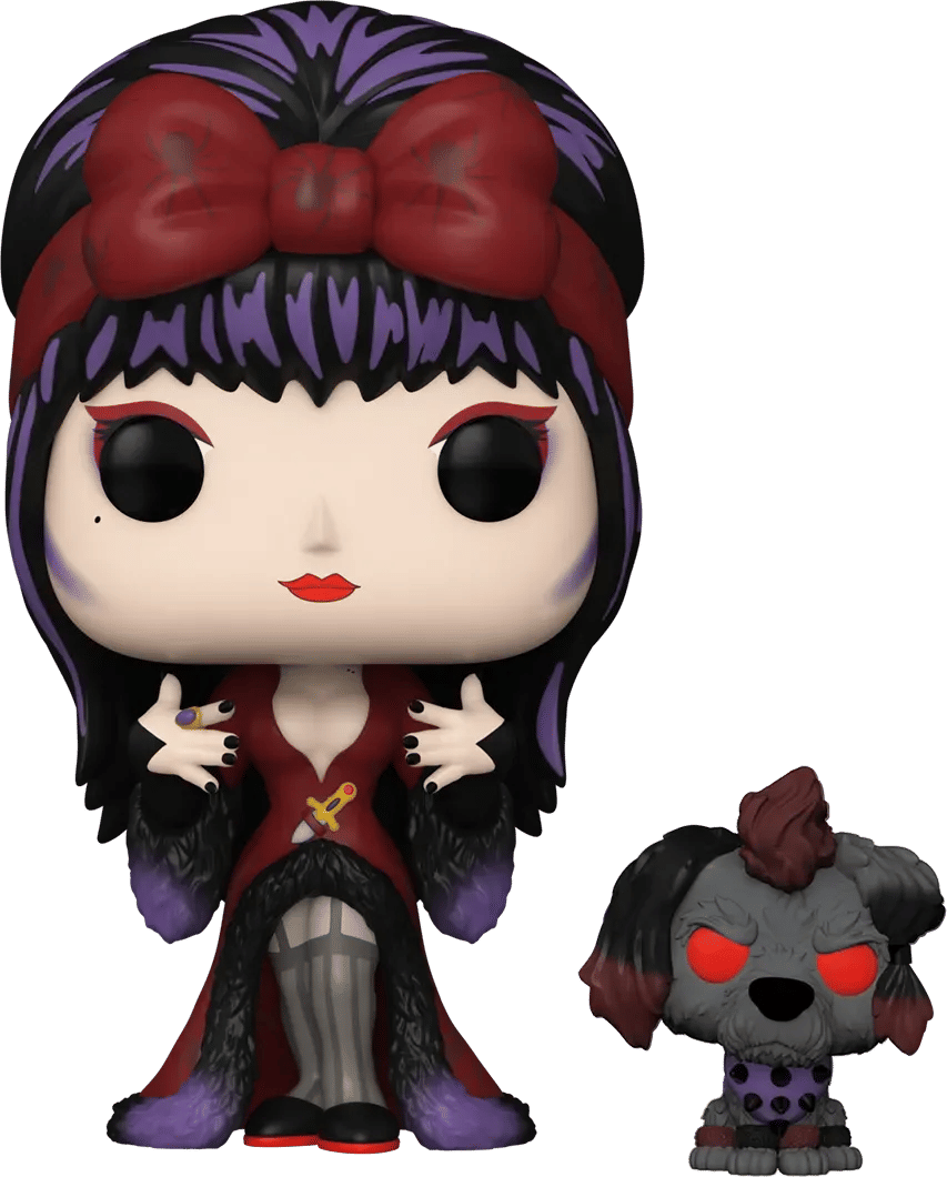 Funko Elvira - Elvira & Gonk (Moonlight) US Exclusive Pop! Vinyl [RS]